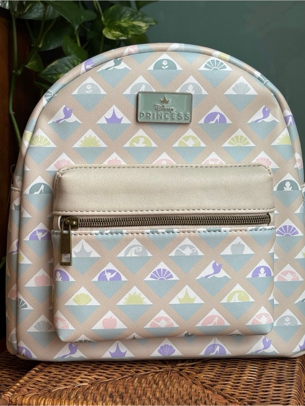 Disney Princess Minimalist Icon Mini Backpack - NWT Bioworld
